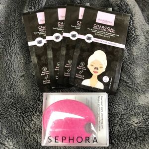 Sephora Pore Cleansing Pad & Charcoal Nose Strips